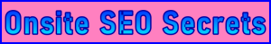 Ste-B2B.Agency Onsite SEO Secrets Page Title - Visitor Navigation Support Banner Image Pink Blue