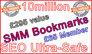 Social Bookmarks 10m 65GBP