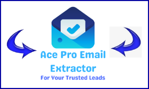 Ace Pro Email Extractor Banner Image Blue