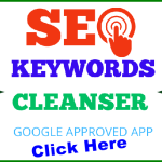 Keywords Cleanser App Multi-Coloured Banner Image