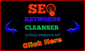 SEO Keywords Cleanser Image Multi-Coloured Black Bckgrnd