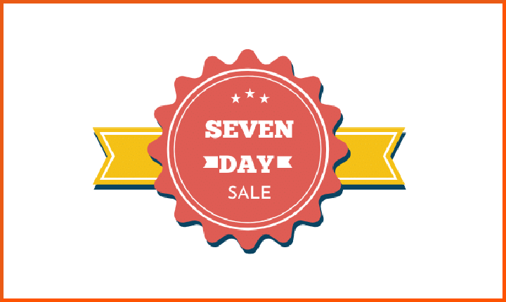Seven Days Sale Banner Image