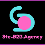 Logo Image C-String Letter S Pink Blue