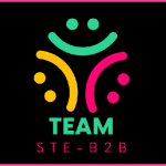 Logo Image Team Ste-B2B Green Pink Yellow