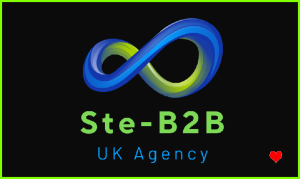 Ste-B2B Logo Image Bendy Loop Green Blue