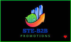 Ste-B2B Logo Image Cash Arrow Multicoloured