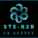 Ste-B2B Logo Image Paper Cloud Teal