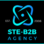 Ste-B2B Logo Image Paper-Stream Cloud Blue