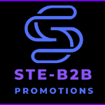 Ste-B2B Logo Image Paperclips Letter S Purple Blue