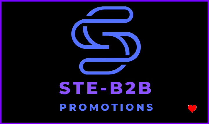 Ste-B2B Logo Image Paperclips Letter S Purple Blue