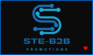 Ste-B2B Logo Image Pipped Letter S Blue