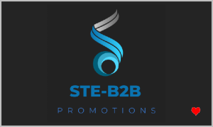 Ste-B2B Logo Image Tape Reel Blue