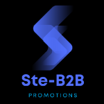 Ste-B2B Logo Image letter S Solid Blue