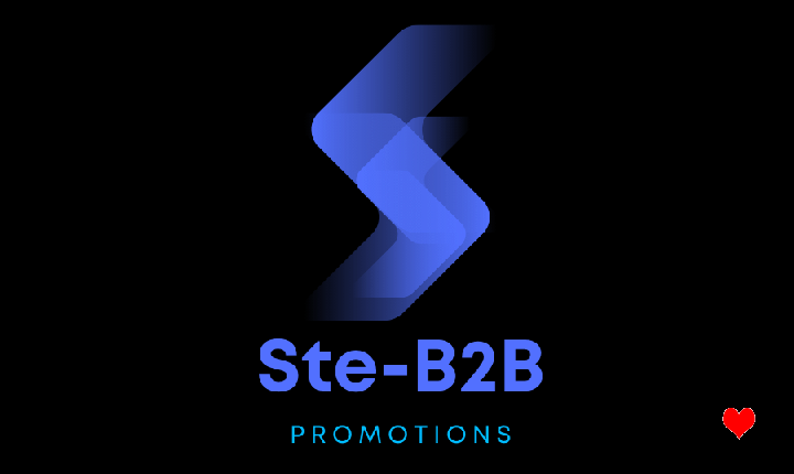 Ste-B2B Logo Image letter S Solid Blue