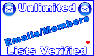 Unlimited Emails Members Verified Banner Image blue