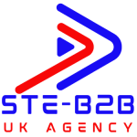 Image Ste-B2B UK Agency Text Update Canva Banner Edit red white blue (375 x 375 px)