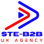 Image Ste-B2B UK Agency Text Update Canva Banner red white blue (375 x 375 px)