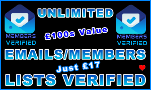 Email Members Verified Banner Image Black Blue