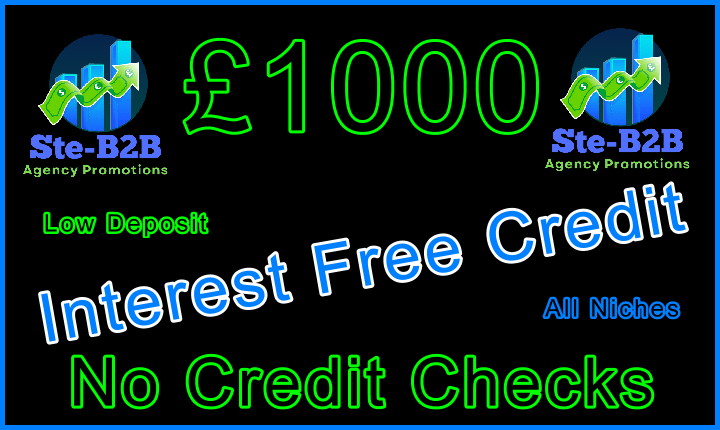 Ste-B2B £1000 Credit - Visitors Service Information Support Banner Image