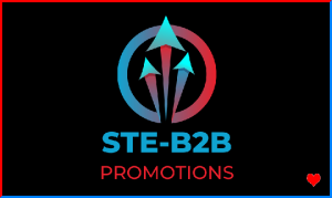 Ste-B2B Promotions Logo Image Blue Red