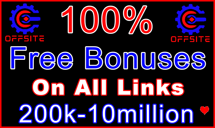 Backlinks 200k-10million 100pc Bonus