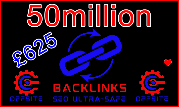 SEOClerks 5Squid Backlinks General Niches 50million = £625