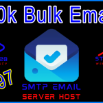 Ste-B2B SMTP Host 500k Emails 397 GBP Banner Image Blue Red Black