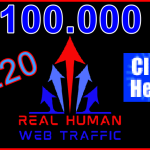 Ste-B2B Web Traffic 100,000 220GBP Banner Image Blue Red Black