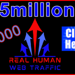 Ste-B2B Web Traffic 5million 8,000GBP Banner Image Blue Red Black