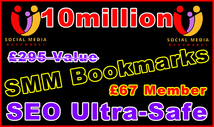 Ste-B2B SMM Bookmarks 10million £67 purple red yellow