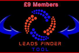 Image Leads Finder Tool Banner Image Black Blue Red 9GBP