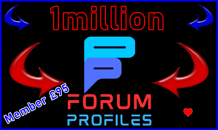 Ste-B2B SEO Forum Profiles 1million Black Blue Red 95gbp