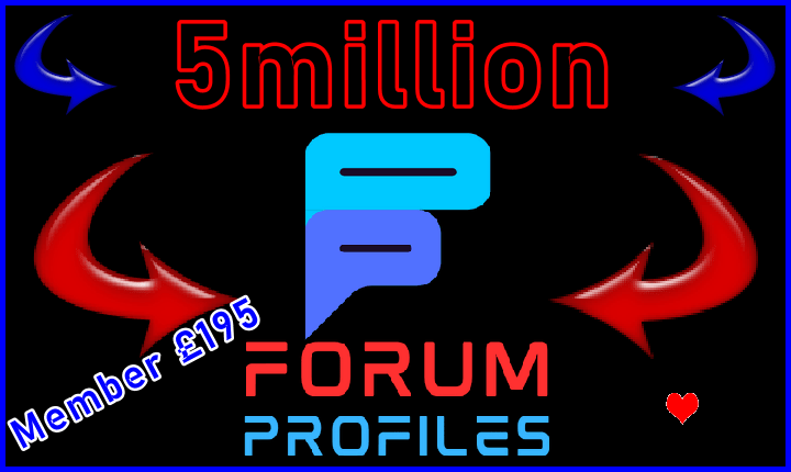 Ste-B2B SEO Forum Profiles 5million Black Blue Red 195gbp