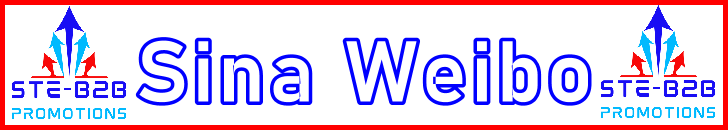 Ste-B2B Webmaster Sina Weibo Secrets Visitor Information Support Banner Image Red White Blue EDITed