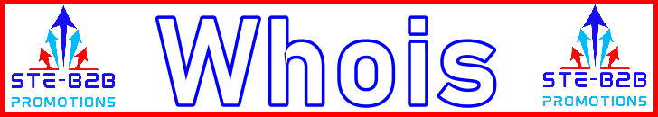Ste-B2B Webmaster Whois Secrets Visitor Information Support Banner Image Red White Blue EDITed