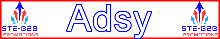 Ste-B2B Webmaster Adsy Secrets - Visitor Navigation Information Support Banner Image Red White Blue