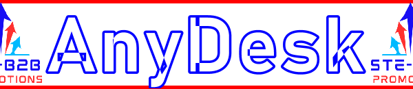 Ste-B2B Webmaster AnyDesk Secrets - Visitor Navigation Information Support Banner Image Red White Blue