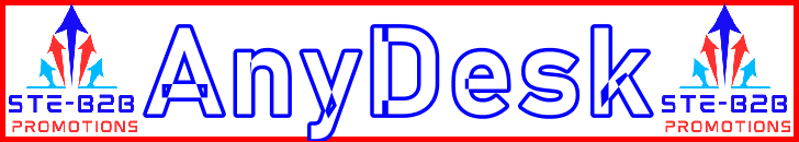 Ste-B2B Webmaster AnyDesk Secrets - Visitor Navigation Information Support Banner Image Red White Blue