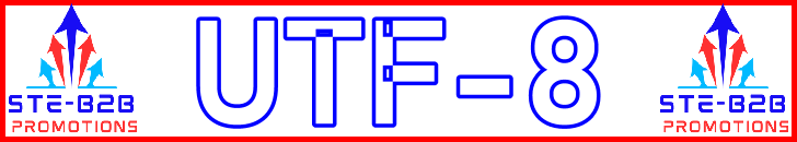 Ste-B2B Webmaster UTF-8 Secrets - Visitor Navigation Information Support Banner Image Red White Blue