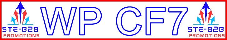 Ste-B2B Webmaster WP CF7 Secrets - Visitor Navigation Information Support Banner Image Red White Blue