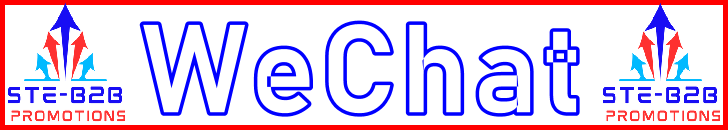 Ste-B2B Webmaster WeChat Secrets - Visitor Navigation Information Support Banner Image Red White Blue