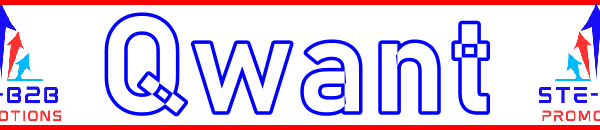 Ste-B2B Webmaster Qwant Secrets - Visitor Navigation Information Support Banner Image Red White Blue
