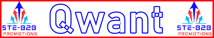 Ste-B2B Webmaster Qwant Secrets - Visitor Navigation Information Support Banner Image Red White Blue