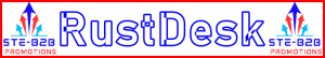 Ste-B2B Webmaster RustDesk Secrets - Visitor Navigation Information Support Banner Image Red White Blue
