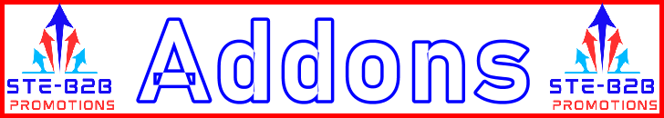 Ste-B2B Webmaster ScrapeBox Addons Secrets - Visitor Navigation Information Support Banner Image Red White Blue