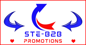 Ste-B2B Logo Promotions 3x CURVED Arrows Blue Red White Red Border 820 x 430