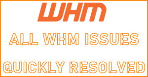 Image WHM Issues Resolved Image WHM Issues Resolved