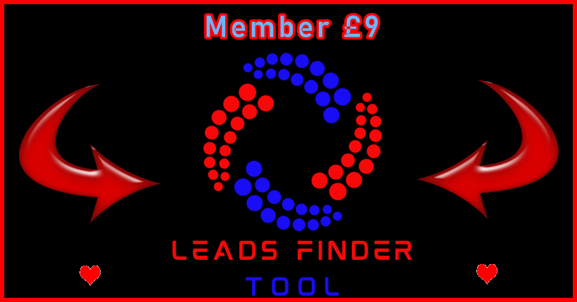 Ste-B2B Leads Finder Tool Banner Image Blue Red Black 820 x 430