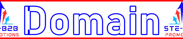 Ste-B2B Webmaster Domain Secrets - Visitor Navigation Information Support Banner Image Red White Blue