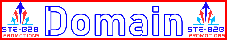Ste-B2B Webmaster Domain Secrets - Visitor Navigation Information Support Banner Image Red White Blue